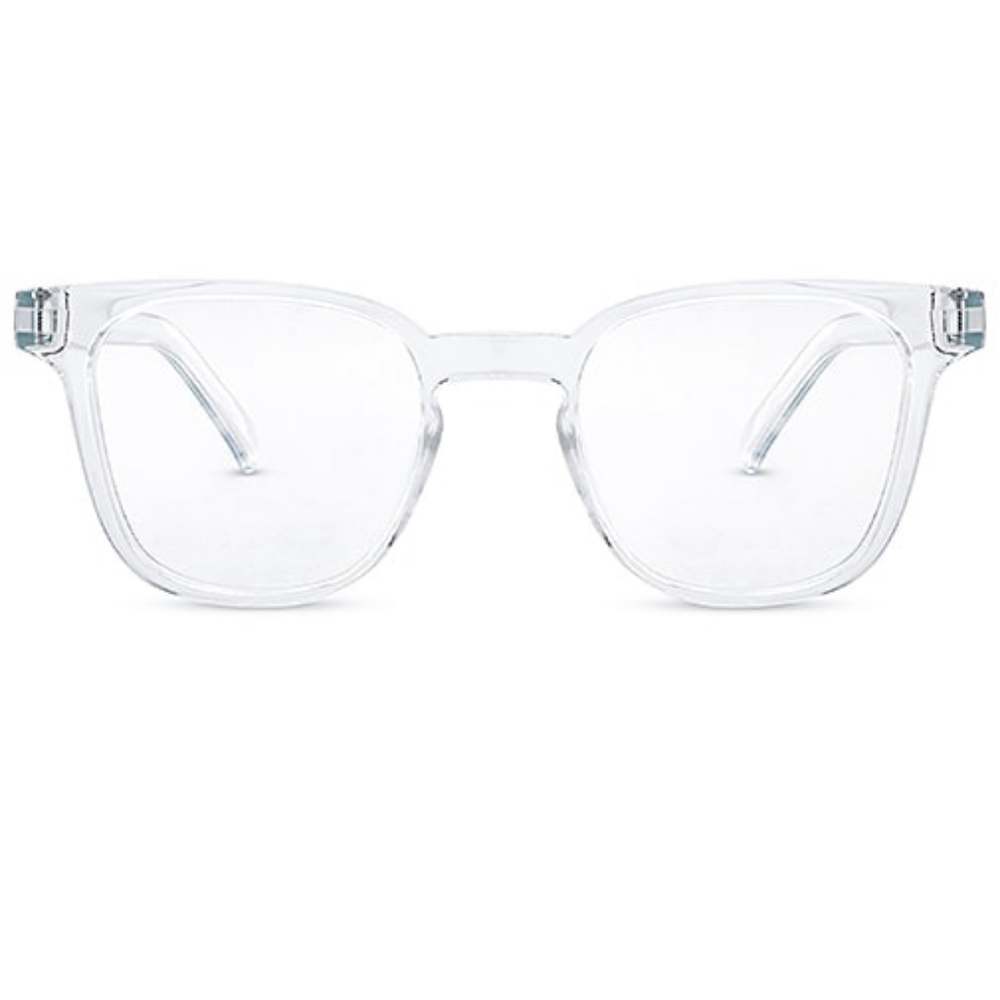 The Book Club Blue Light The Art of Snore Clear Glasses - NEW/NIP